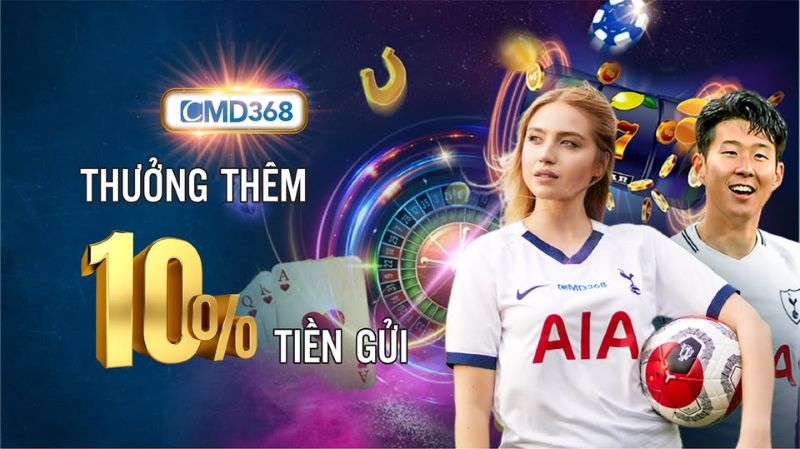 Lý do nên nạp tiền rút tiền tại Cmd368