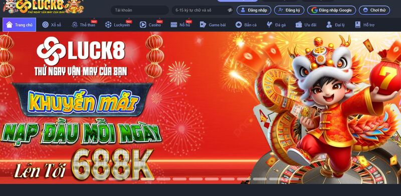 Luck 8 là gì?